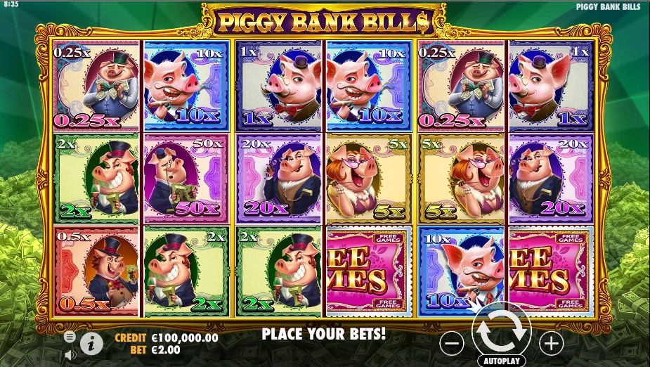 Piggy Bank Bills