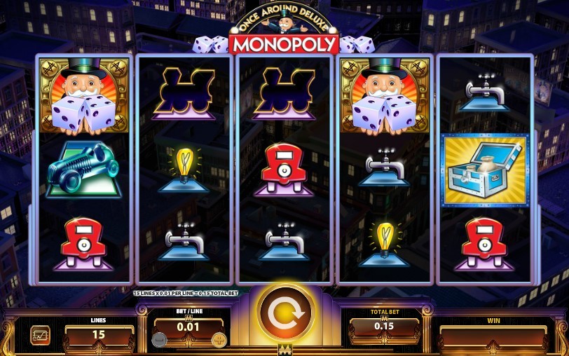 Monopoly Once Around Deluxe