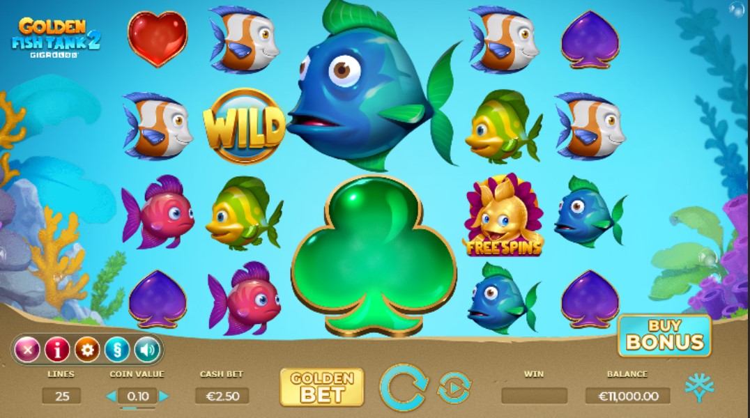 Golden Fish Tank 2 Gigablox