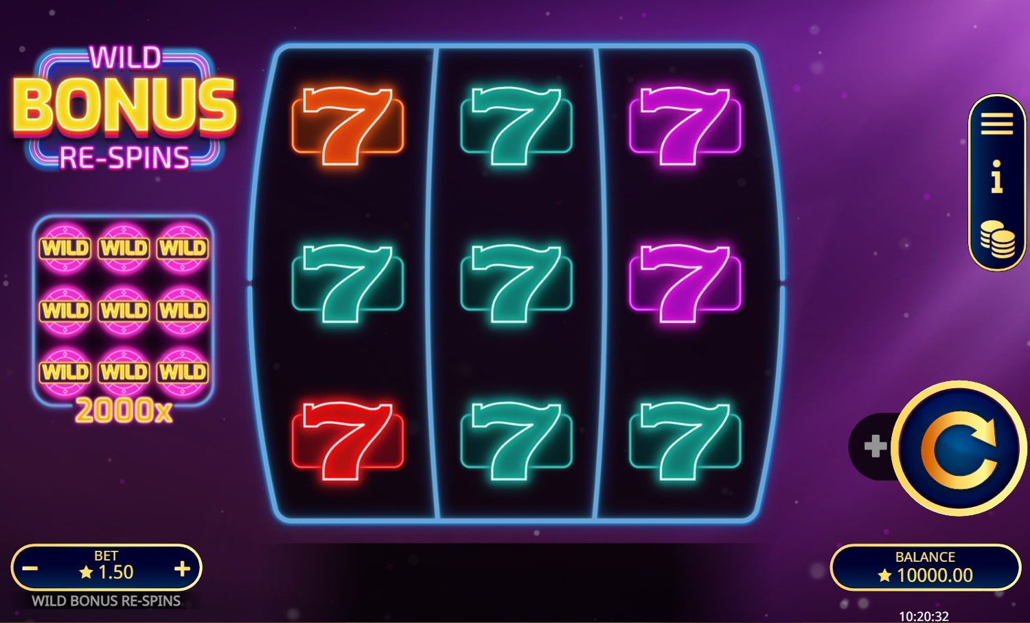 Wild Bonus Re-spins