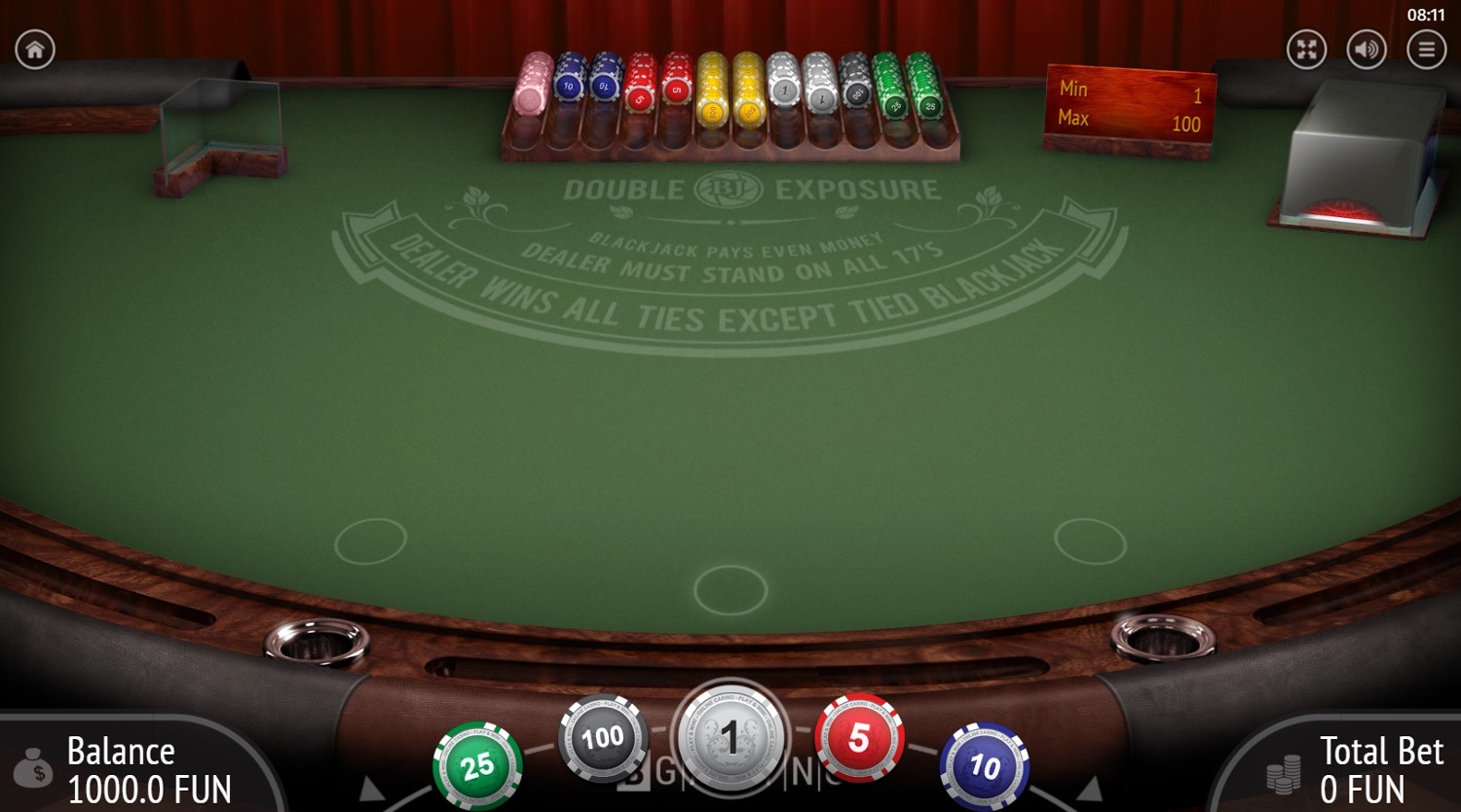 Double Exposure Blackjack