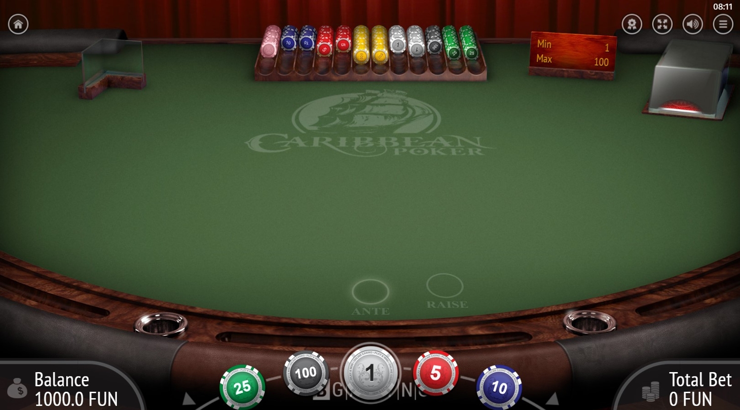 Caribbean Poker (BGaming)