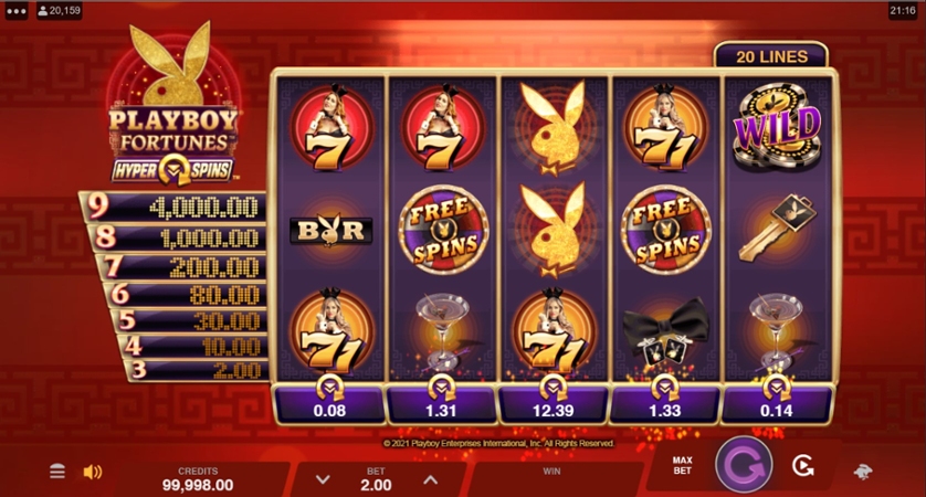 Playboy Fortune Hyperspins