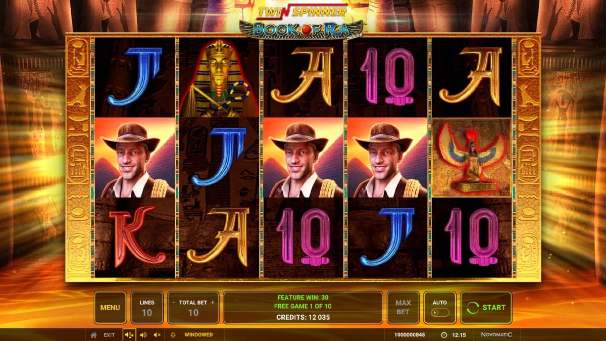 Twin Spinner Book of Ra Deluxe