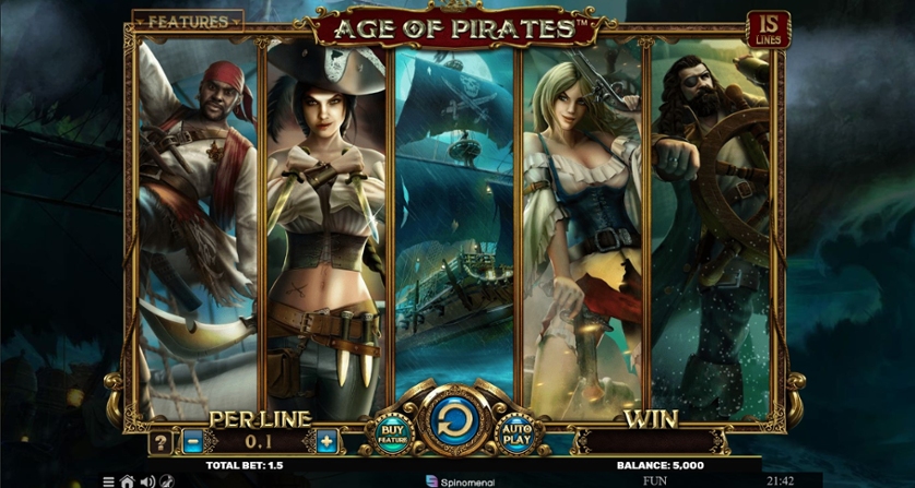 Age of Pirates 15 Lines