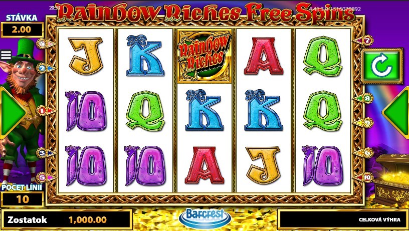 Rainbow Riches Free Spins