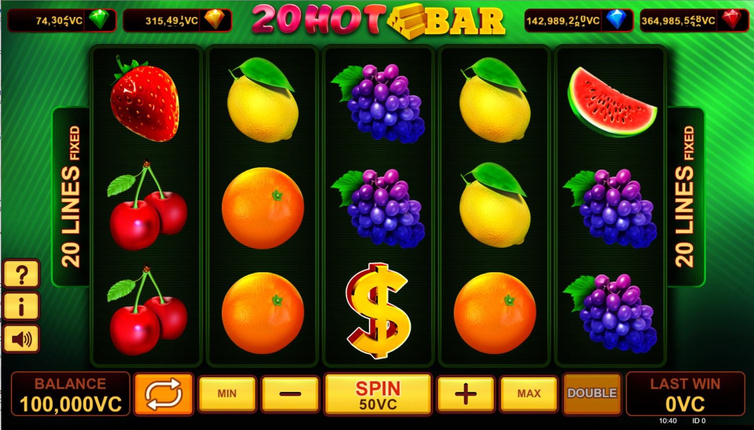 20 Hot Bar