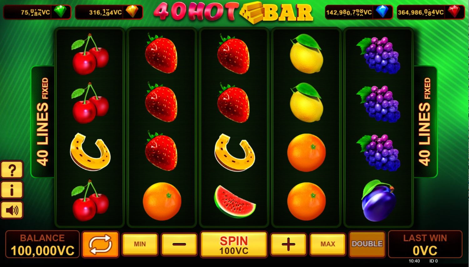 40 Hot Bar