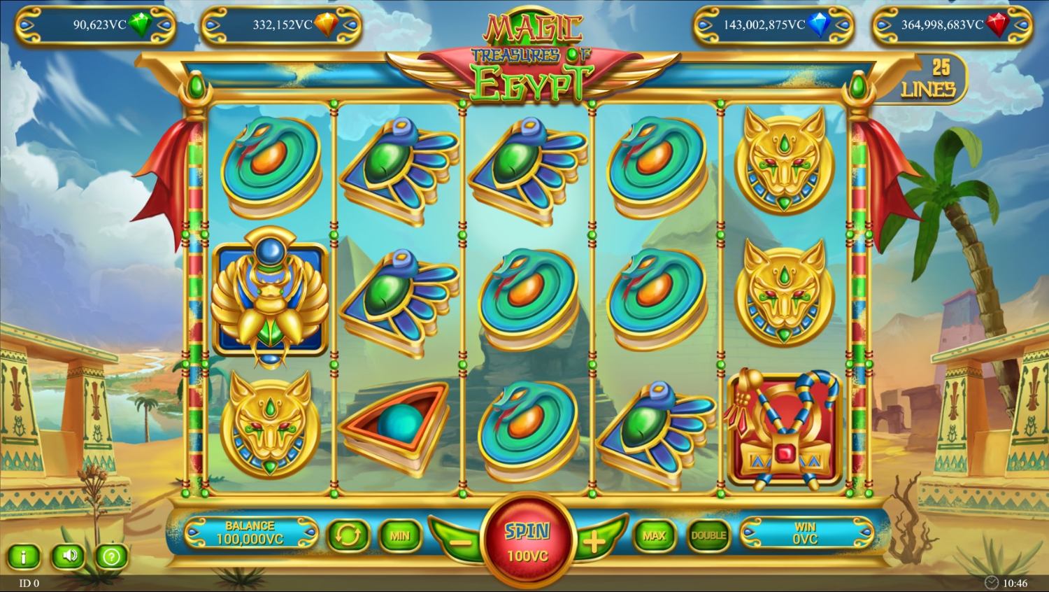 Magic treasures of Egypt