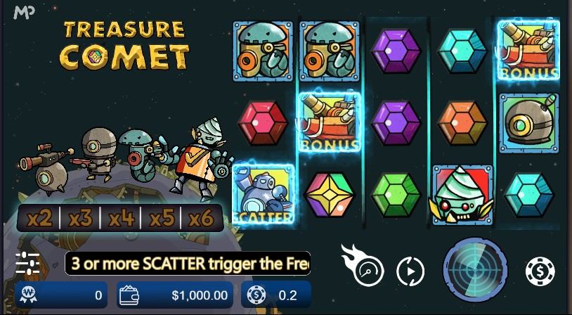 Treasure Comet