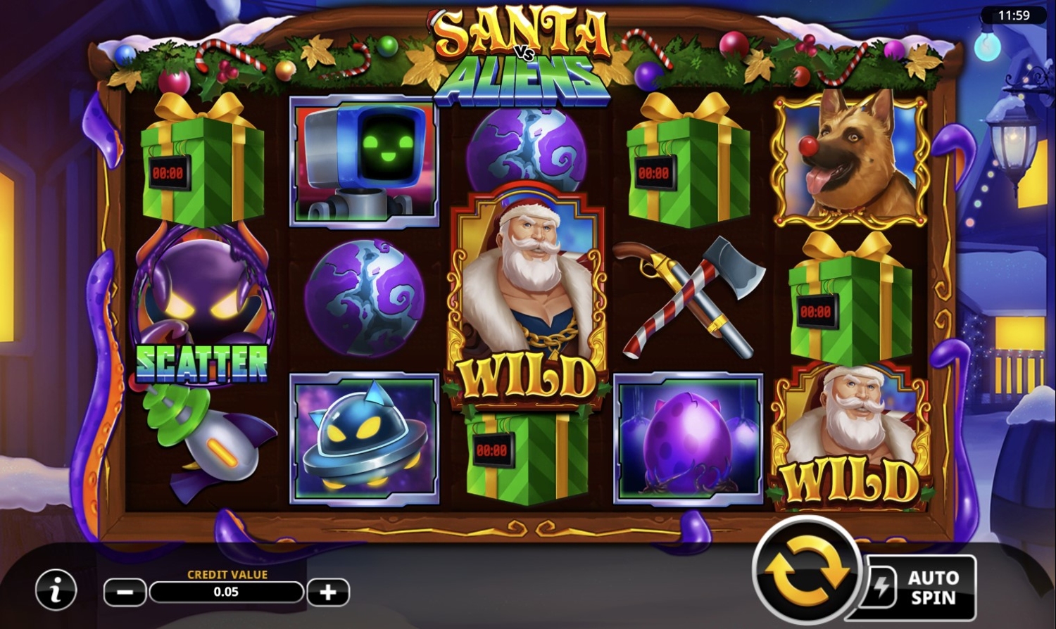Santa vs Aliens