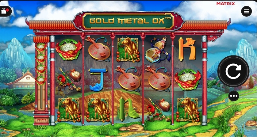 Gold Metal Ox