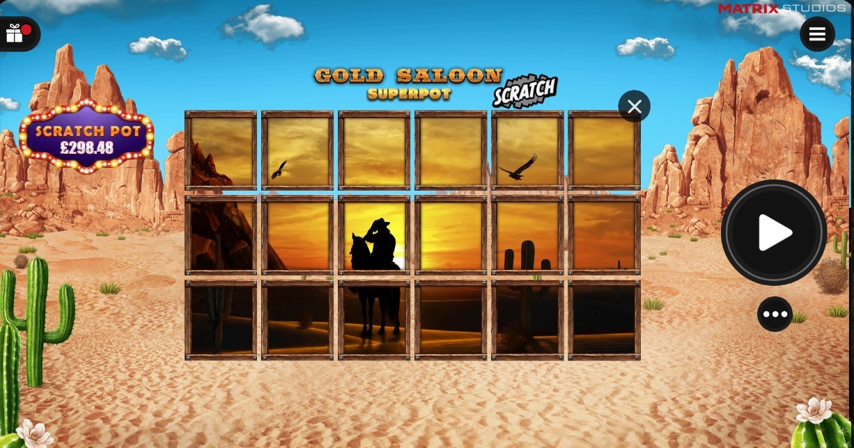 Gold Saloon Superpot Scrach