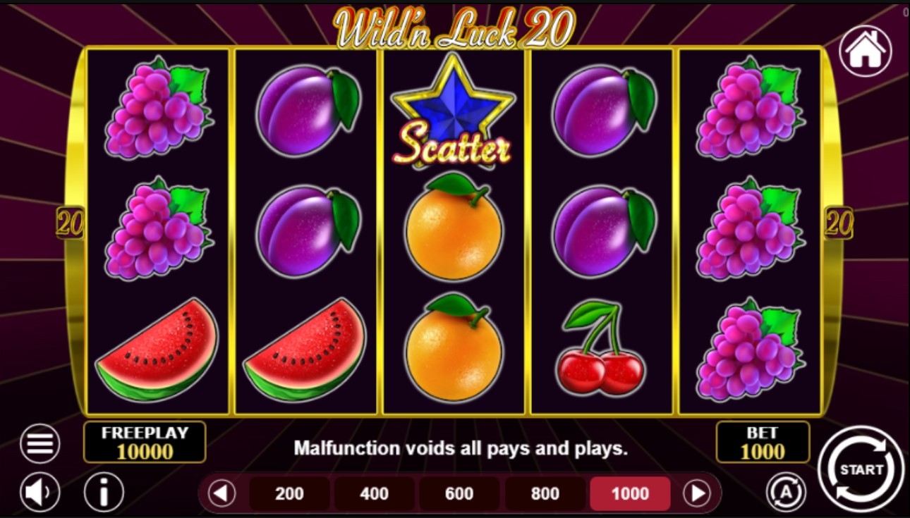 Wild'n Luck 20