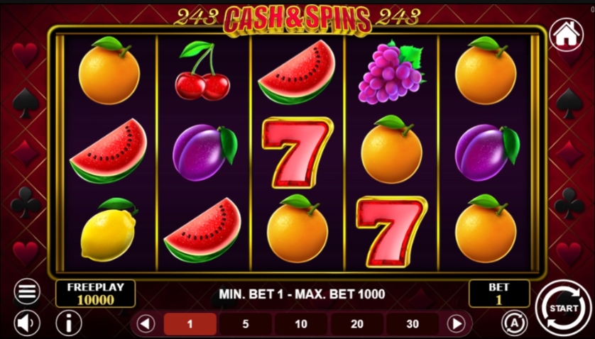Cash & Spins 243