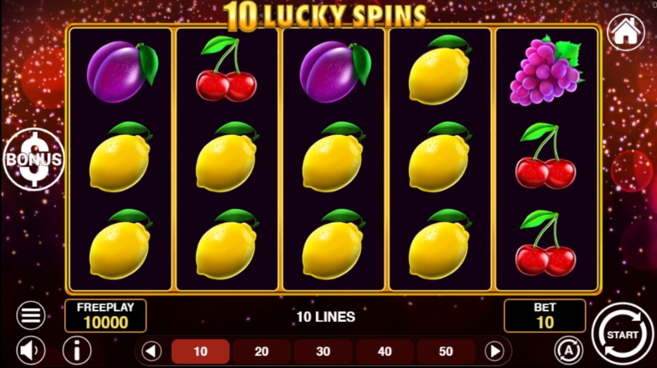 10 Lucky Spin