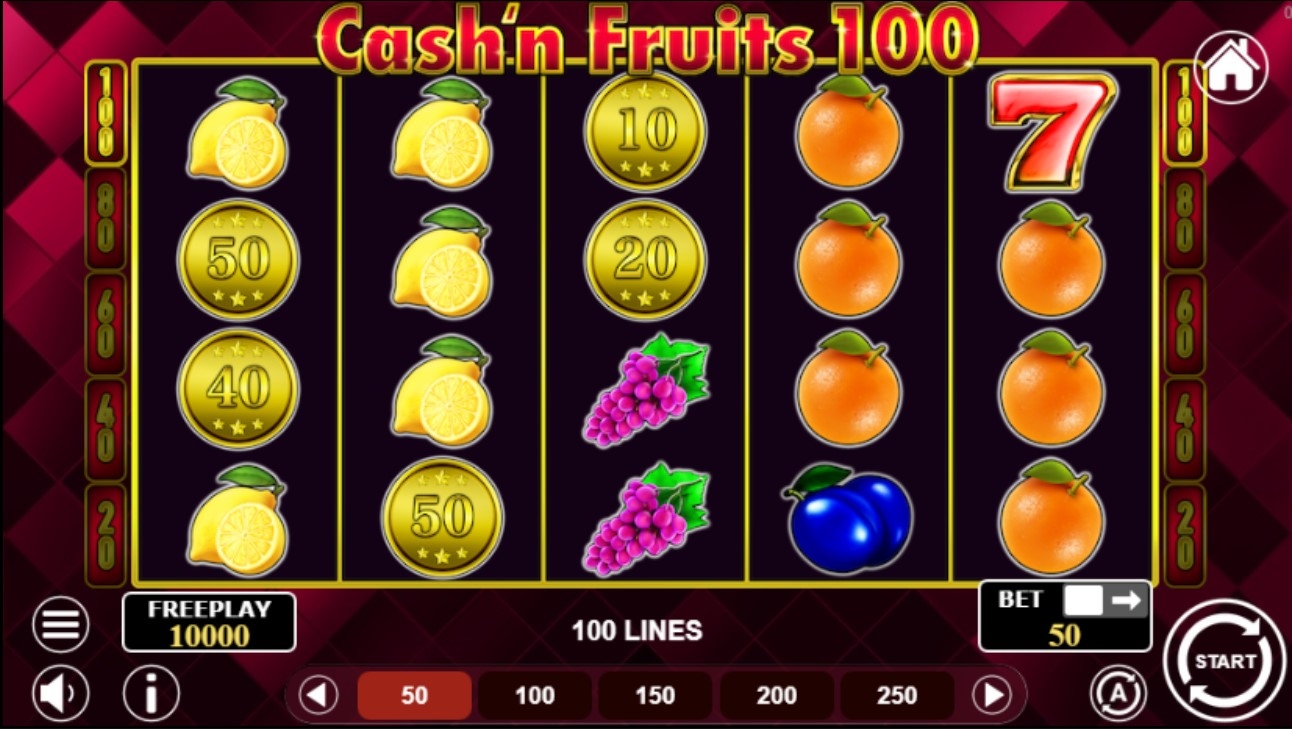 Cash'n Fruits 100