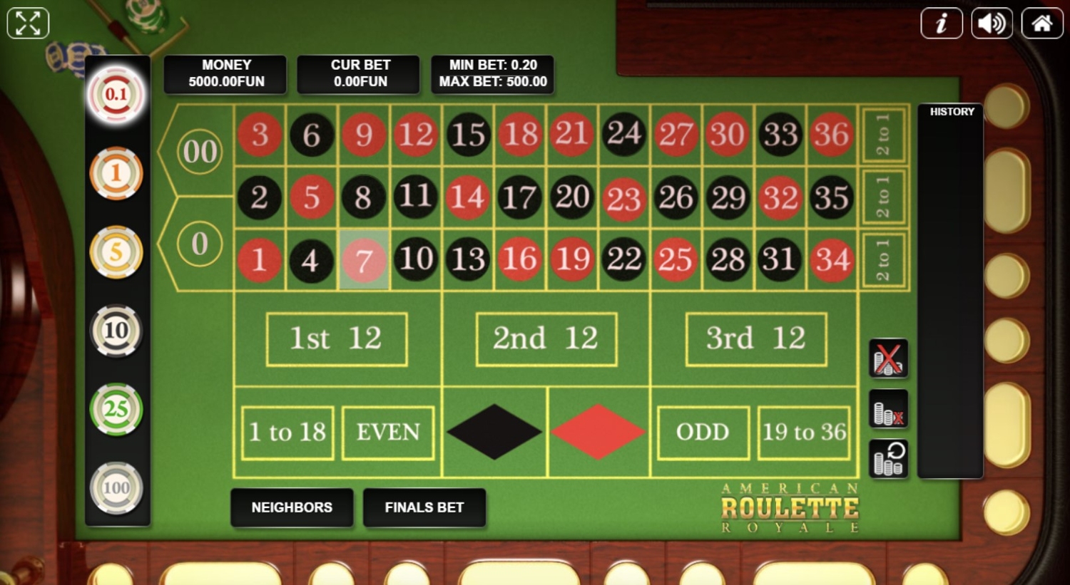 American Roulette (Urgent Games)