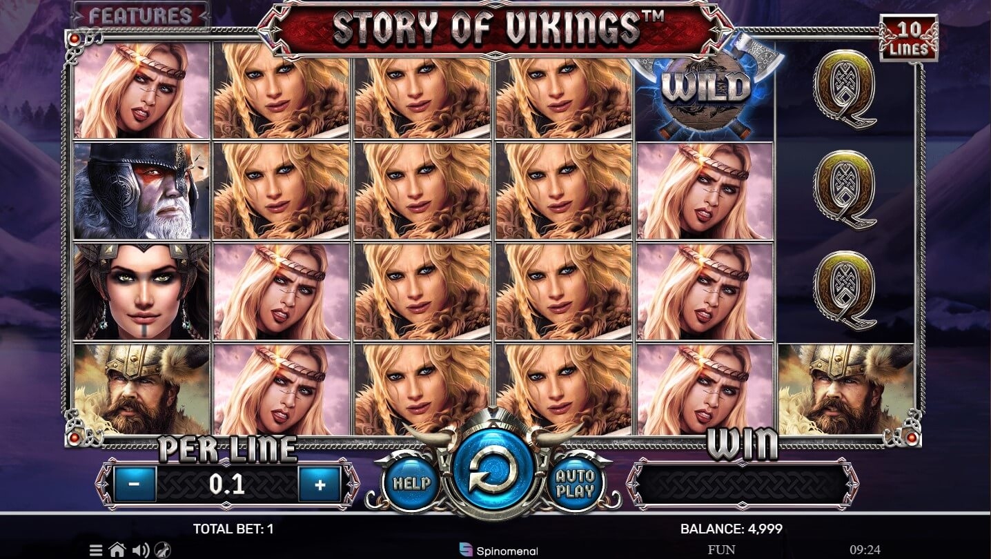Story of Vikings - 10 Lines