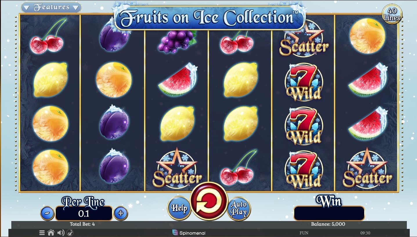 Fruits on Ice Collection - 40 Lines