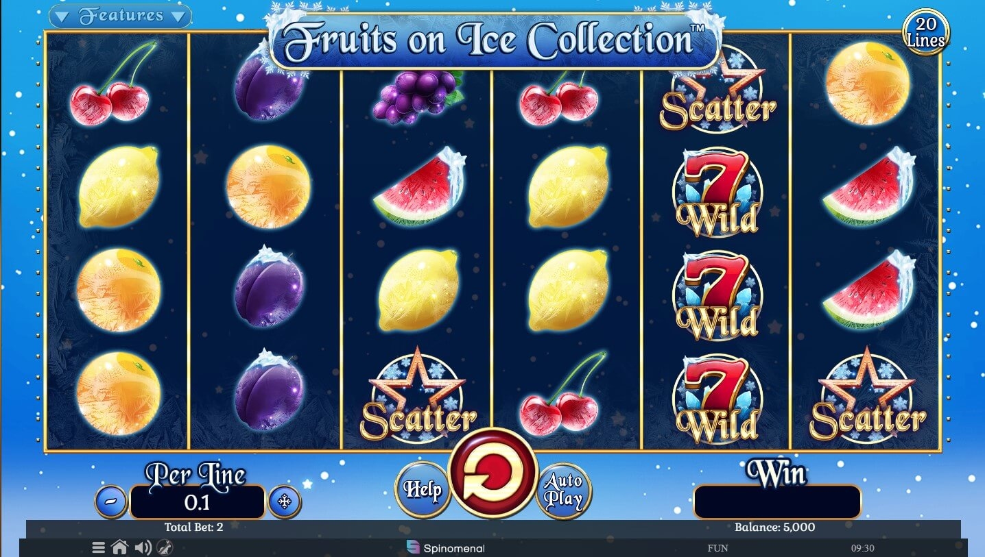 Fruits on Ice Collection - 20 Lines