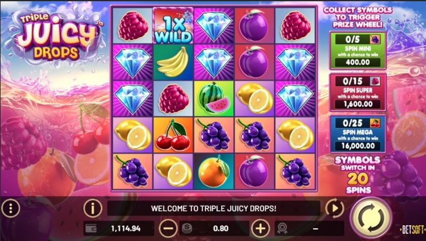 Triple Juicy Drops