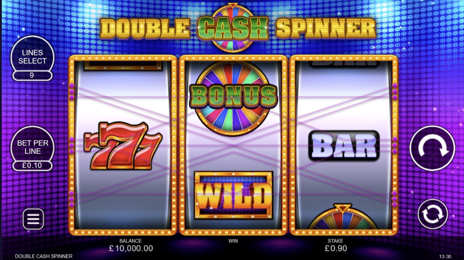Double Cash Spinner