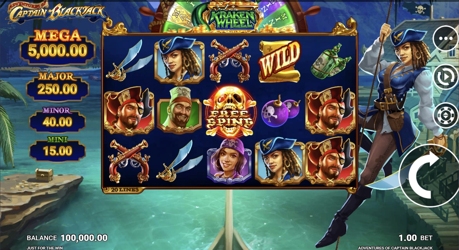 Adventures of Captain Blackjack