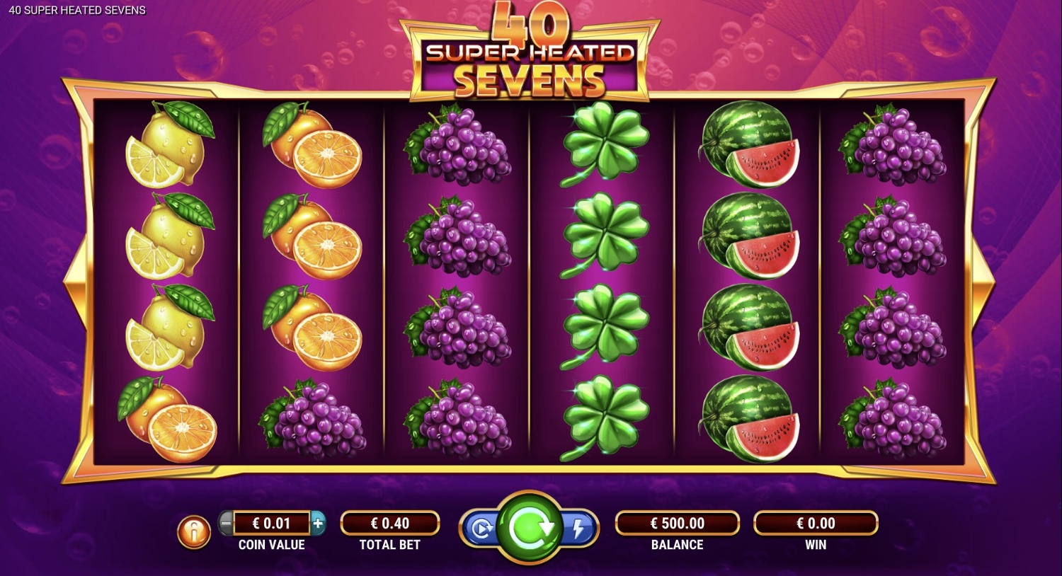 40 Super Heated Sevens