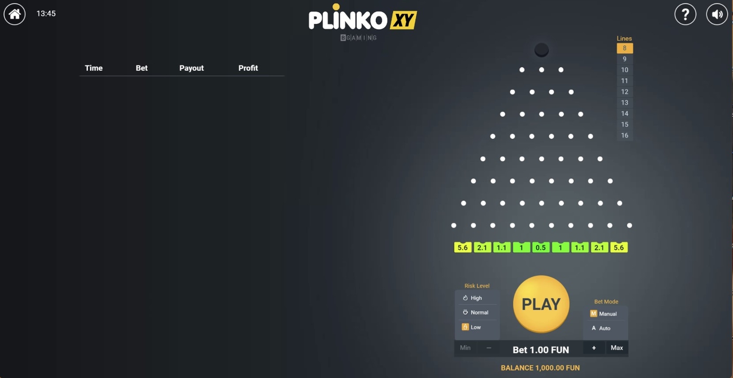 Plinko XY