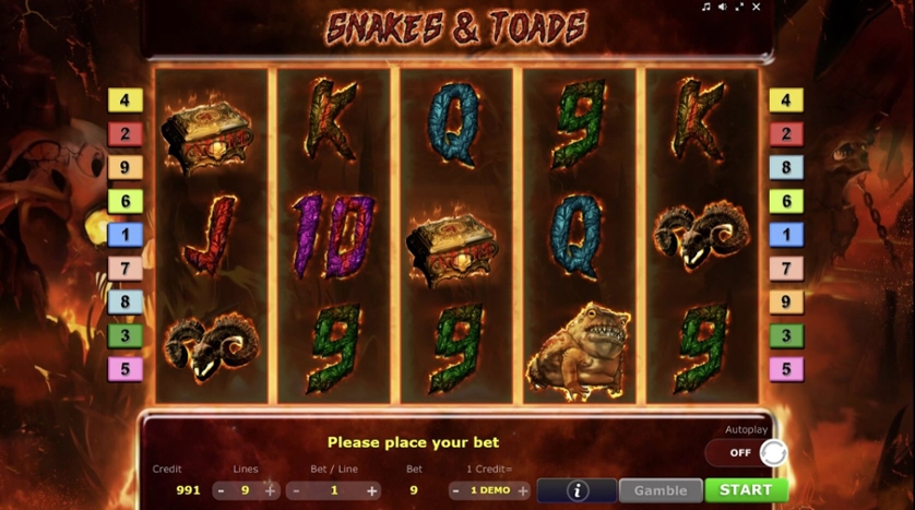 Snakes Toads