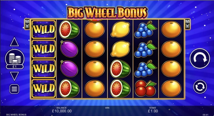 Big Wheel Bonus