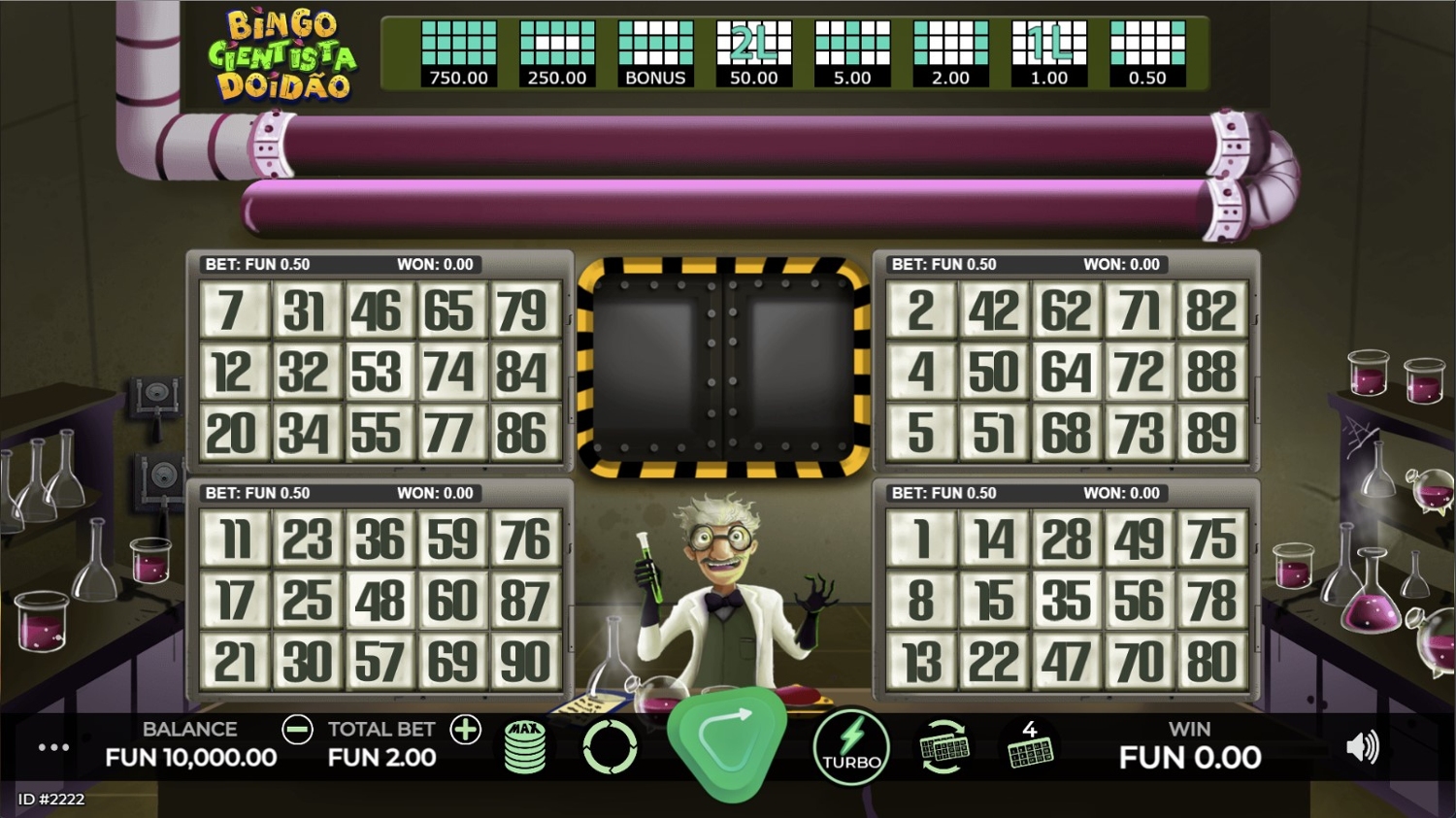 Bingo Cientista Doidão