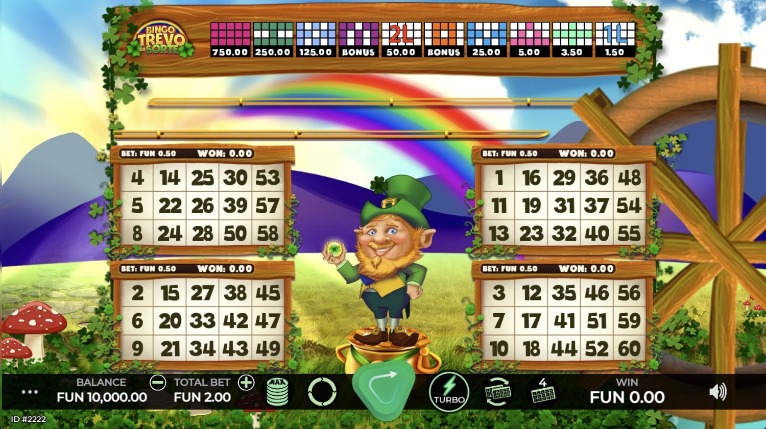 Bingo Trevo da Sorte