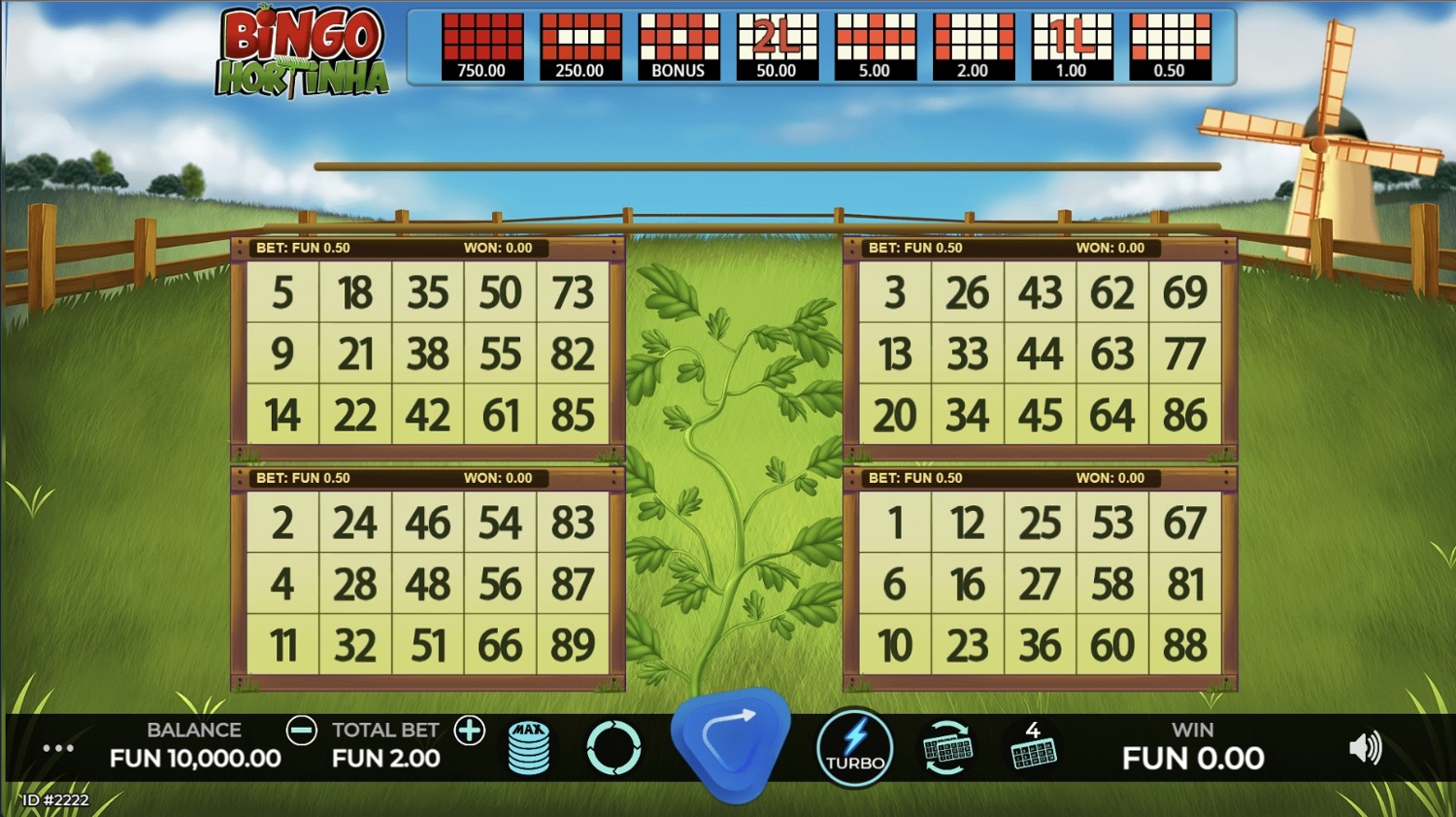 Bingo Hortinha
