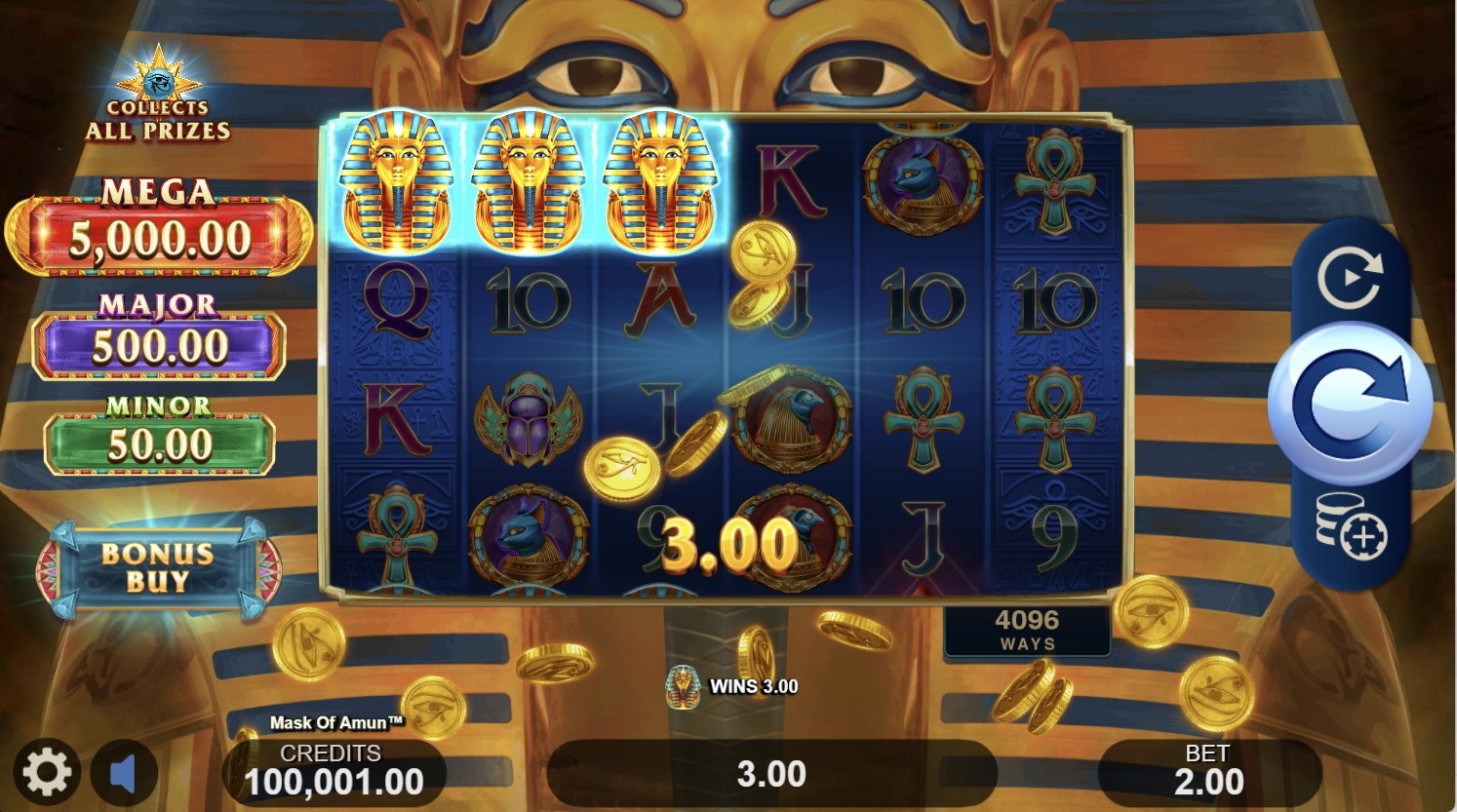 Mask of Amun