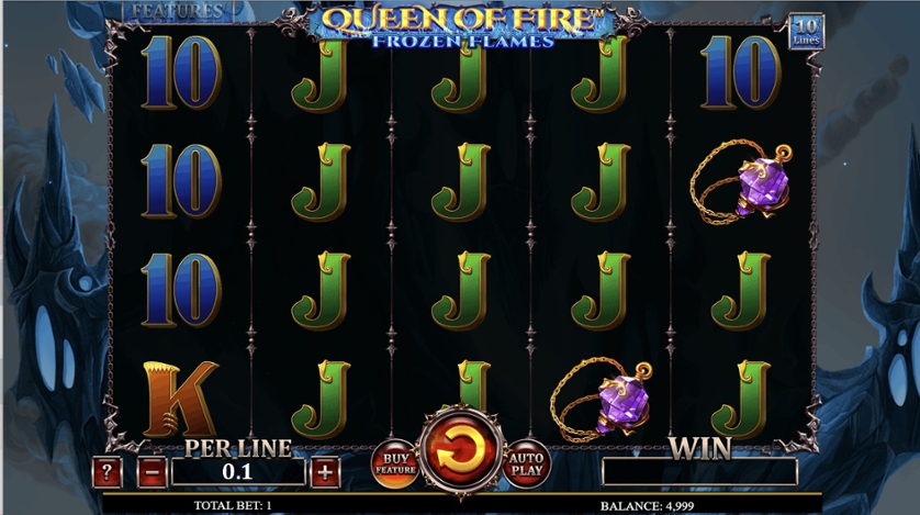 Queen of Fire Frozen Flames