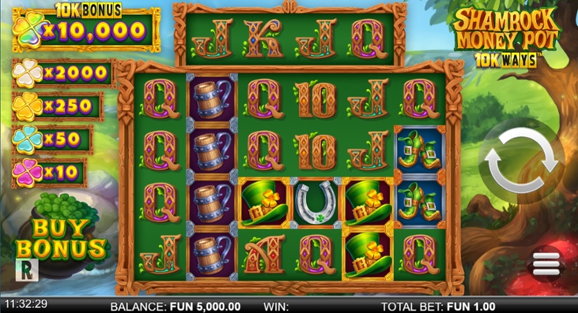 Shamrock Money Pot 10K Ways