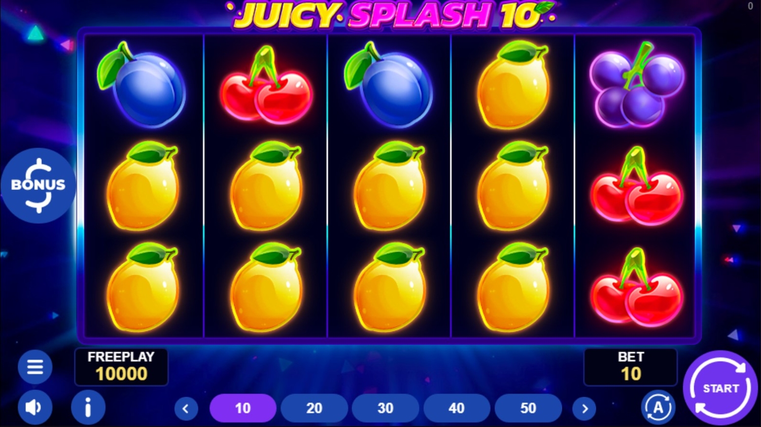 Juicy Splash 10