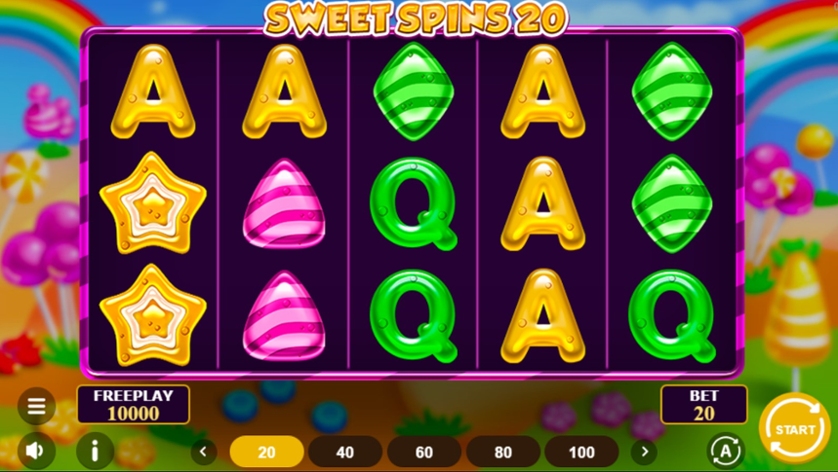 Sweet Spins 20
