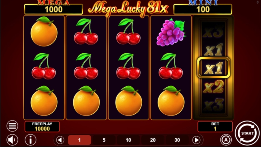 Mega Lucky 81x
