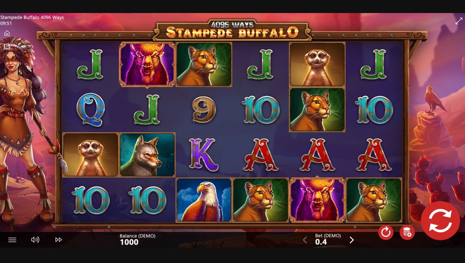 Stampede Buffalo: 4096 Ways