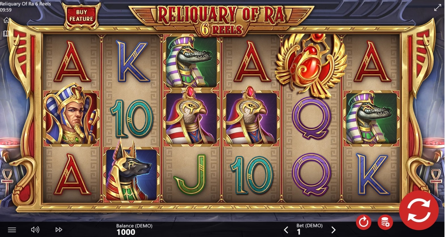 Reliquary Of Ra: 6 Reels