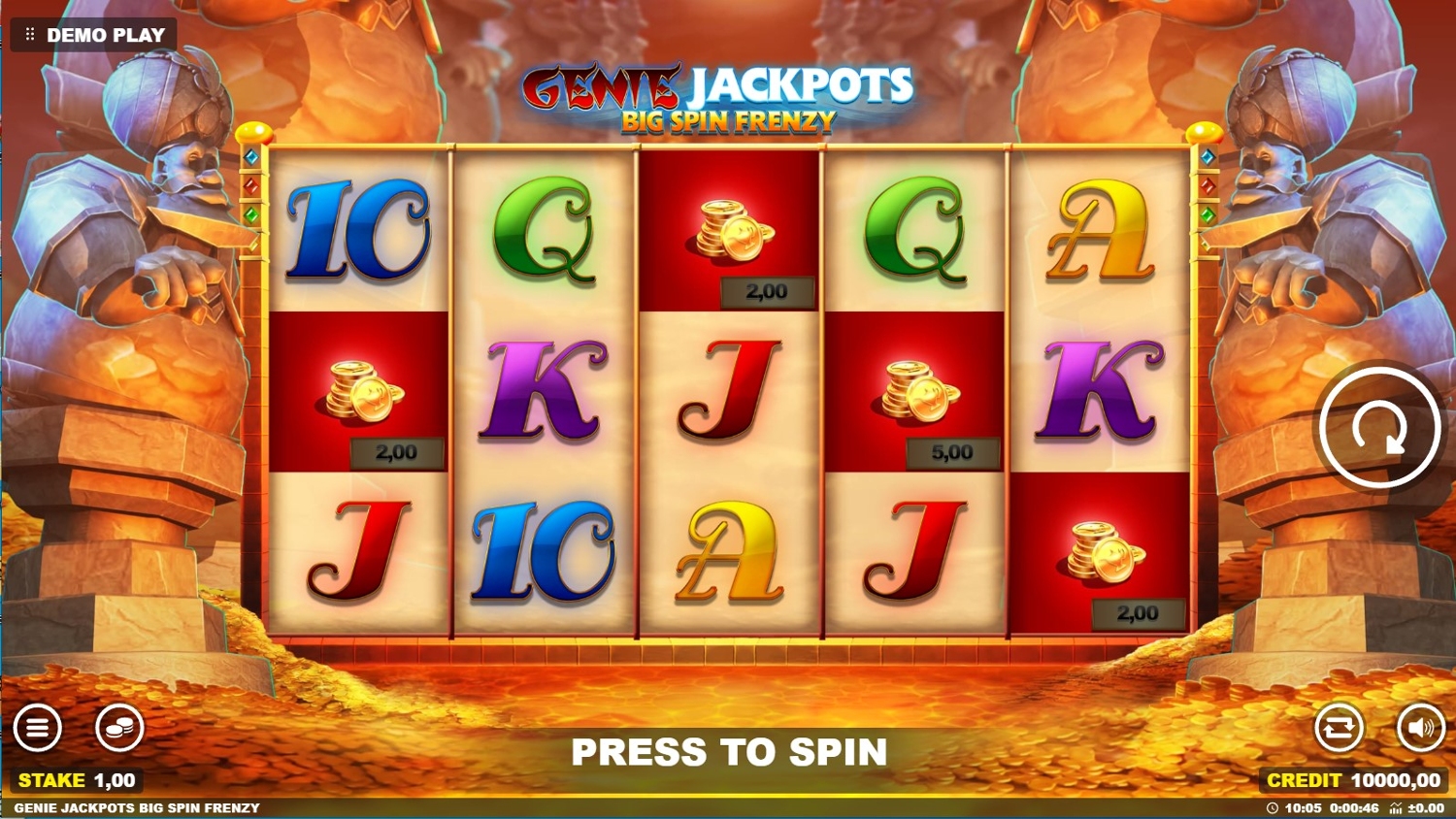 Genie Jackpots: Big Spin Frenzy