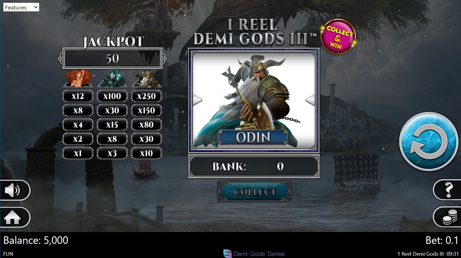 1 Reel Demi Gods III