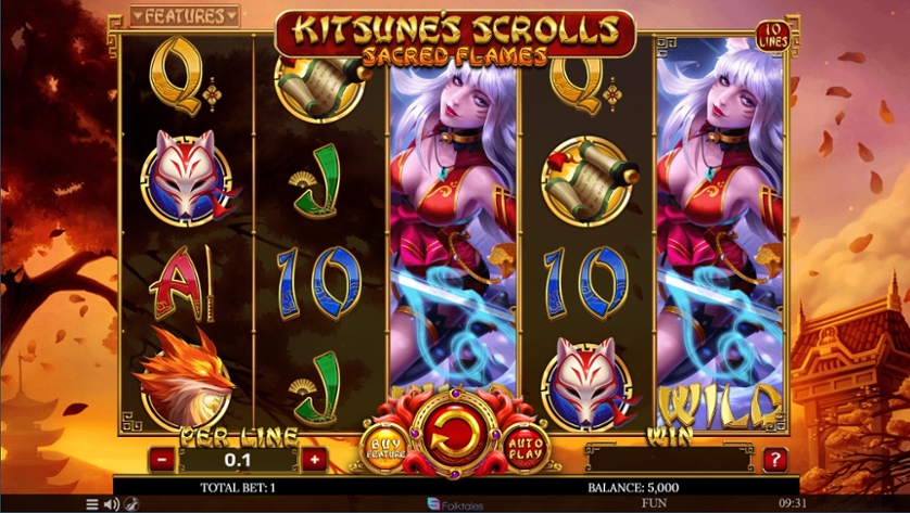 Kitsune's Scrolls: Sacred Flames