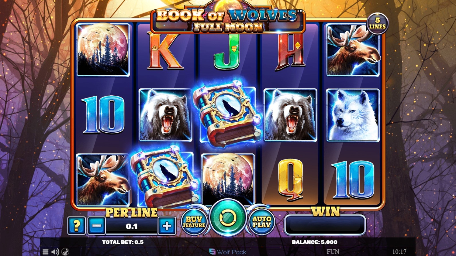 Book Of Wolves: Full Moon