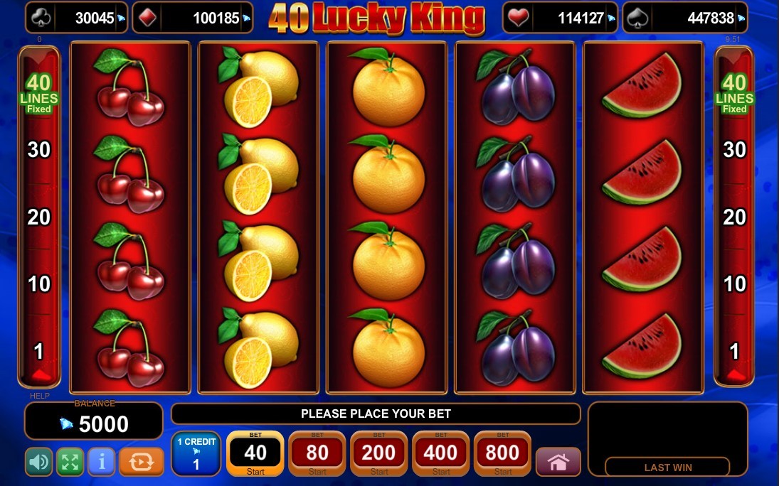40 Lucky King