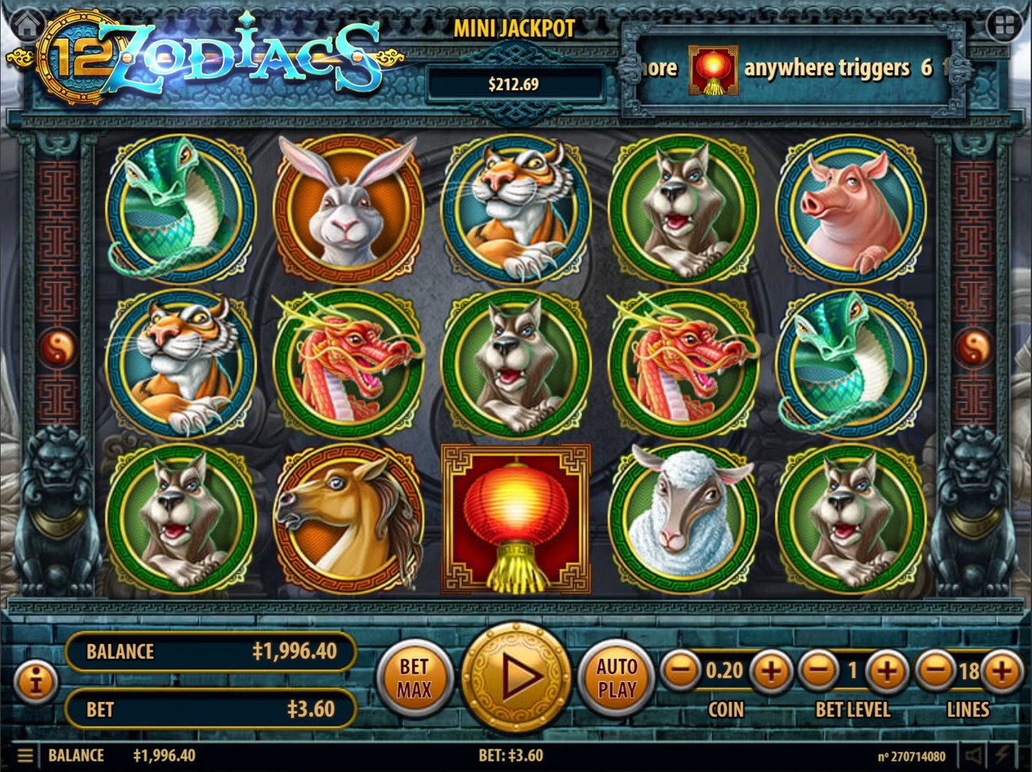 12 Zodiacs