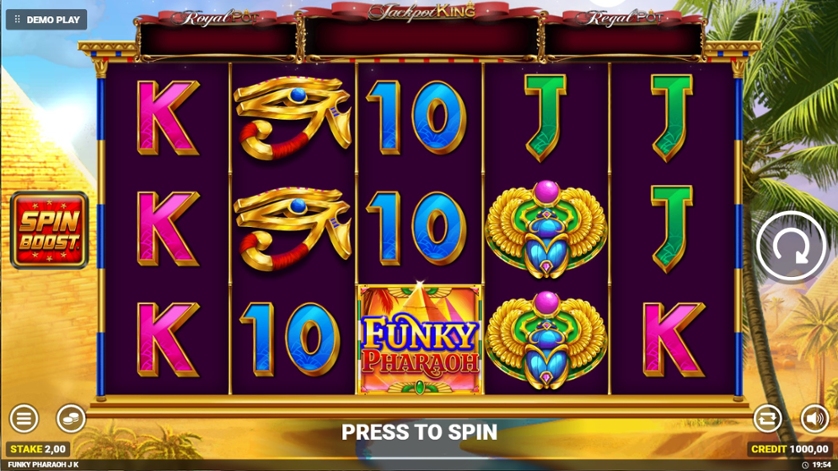 Funky Pharaoh: Jackpot King